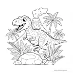 Coloriage Albertosaurus