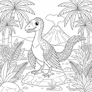Disegno di Archaeopteryx #4