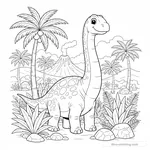 Coloriage Argentinosaurus #4