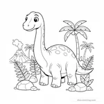Coloriage Argentinosaurus #3