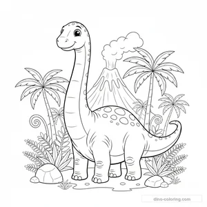 Coloriage Argentinosaurus #5