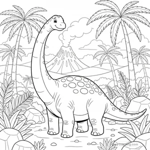 Coloriage Argentinosaurus #2