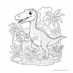 Coloriage Baryonyx