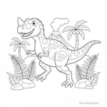 Coloriage Ceratosaurus