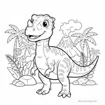 Coloriage Ceratosaurus #3