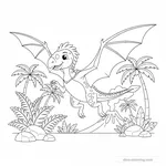 Coloriage Dimorphodon