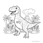 Coloriage Giganotosaurus