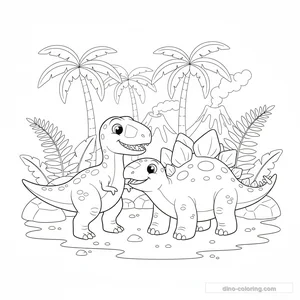 Allosaure vs Stégosaure #37