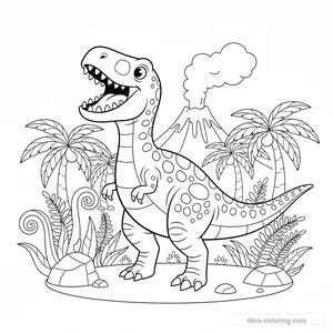 Allosaure Rugissant #9