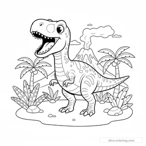 Roaring Allosaurus #29