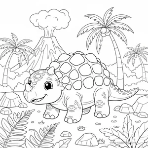 Ankylosaure Détaillé #36