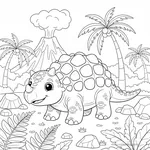 Ankylosaure Détaillé #36