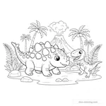 Ankylosaure en Défense #26