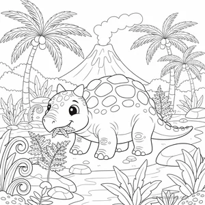 Ankylosaure Herbivore #1