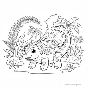 Ankylosaure Queue Massue #10