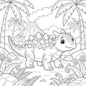 Ankylosaure Détaillé #4