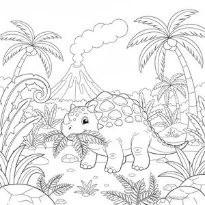 Ankylosaure Herbivore #12