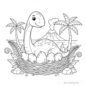 Nid d'Oeufs de Dinosaures #3