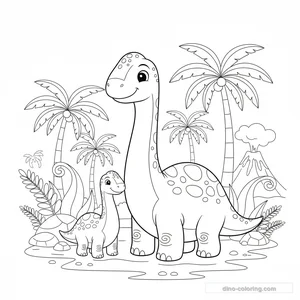 Bébé Dino avec Parent #9