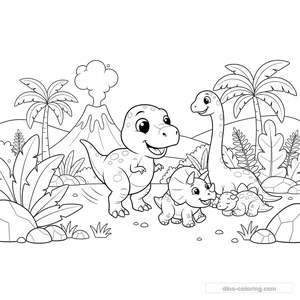 Bébés Dinos Joueurs #5