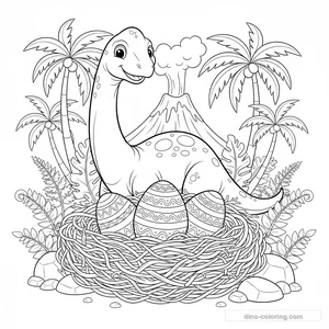 Nid d'Oeufs de Dinosaures #6