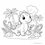 Adorable Bébé Stégosaure #8