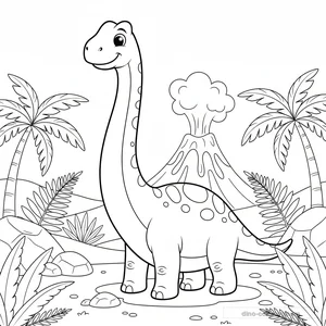 Brachiosaure au Long Cou #38