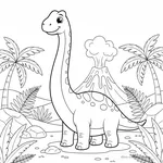 Brachiosaure au Long Cou #38