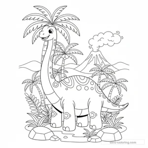 Long Neck Brachiosaurus #19