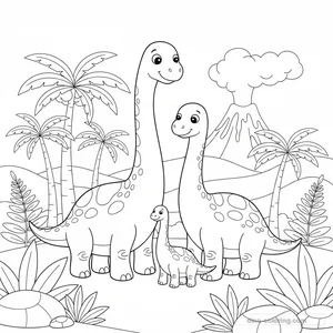 Famille Brachiosaure #6