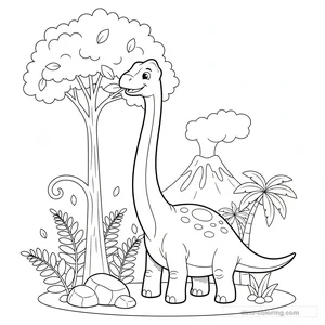 Diplodocus Mangeant #3