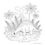 Diplodocus au Lac #30