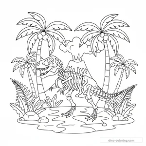 Squelette de Dinosaure #1