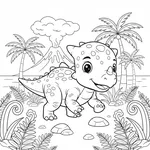 Pachycéphalosaure Combat #37