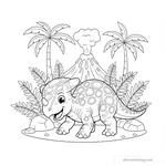 Pachycéphalosaure Combat #25