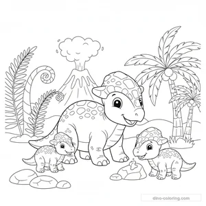 Pachycephalosaurus Family #3