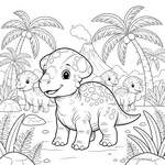 Troupeau de Pachycéphalosaures #27