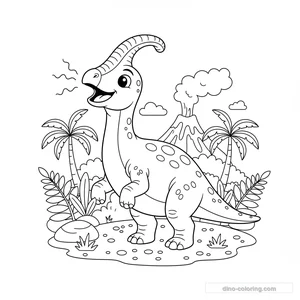 Parasaurolophus Chantant #24