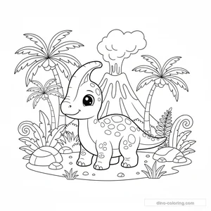 Bébé Parasaurolophus #25