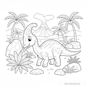 Parasaurolophus Herbivore #10