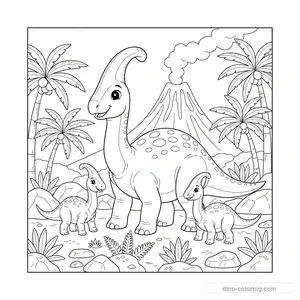 Famille Parasaurolophus #10