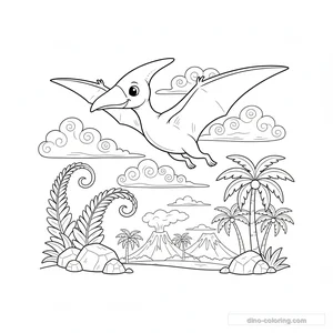 Ptéranodon dans les Nuages #3