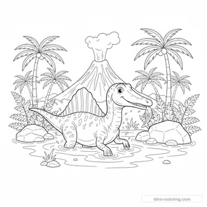 Aquatic Spinosaurus #3