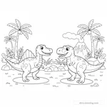 Spinosaure vs T-Rex #38