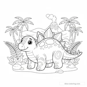 Stégosaure Détaillé #24