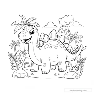 Stégosaure Amical #8