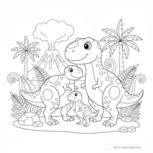 Famille T-Rex #2