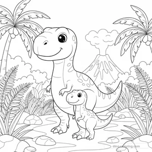 Famille T-Rex #5