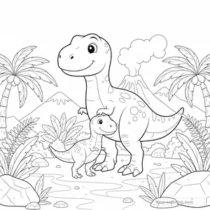 Famille T-Rex #9