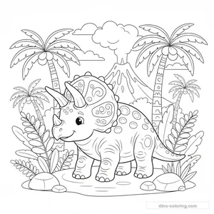 Tricératops Détaillé #1